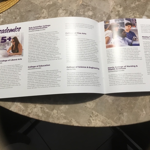 TCU Horned Frogs- Brochure, Ink Pen, Cut Out & Sticker - Picture 4 of 13